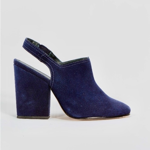 Rachel Comey “Kai” Navy Slingbacks - Picture 1 of 4